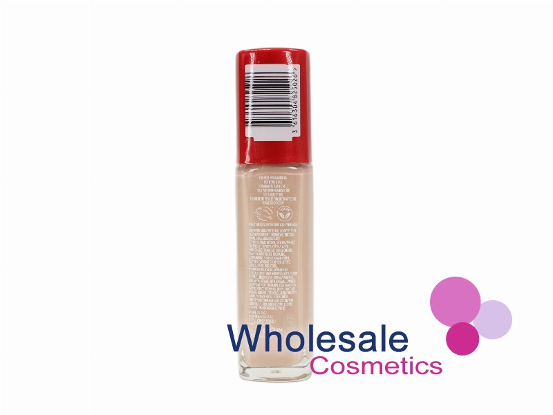 6 x Rimmel Lasting Finish 35Hr Foundation With Comfort Serum - 010 ROSE IVORY
